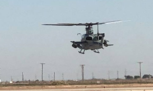 Un helicóptero del Cuerpo de Marines de EEUU se estrella en California